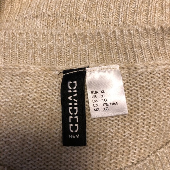 3 for $15 Beige Sweater - Picture 3 of 3